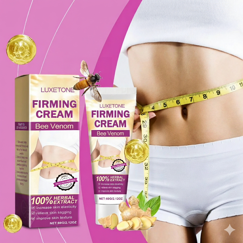 LuxeTone™ Body Firming Cream | Advanced Fat-Burning & Skin-Tightening Formula for Visible Firmness in 2 Weeks